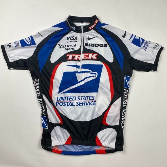 Nike Other - Nike USPS Cycling Jersey Mens XL Trek Bridge Made in  Italy
